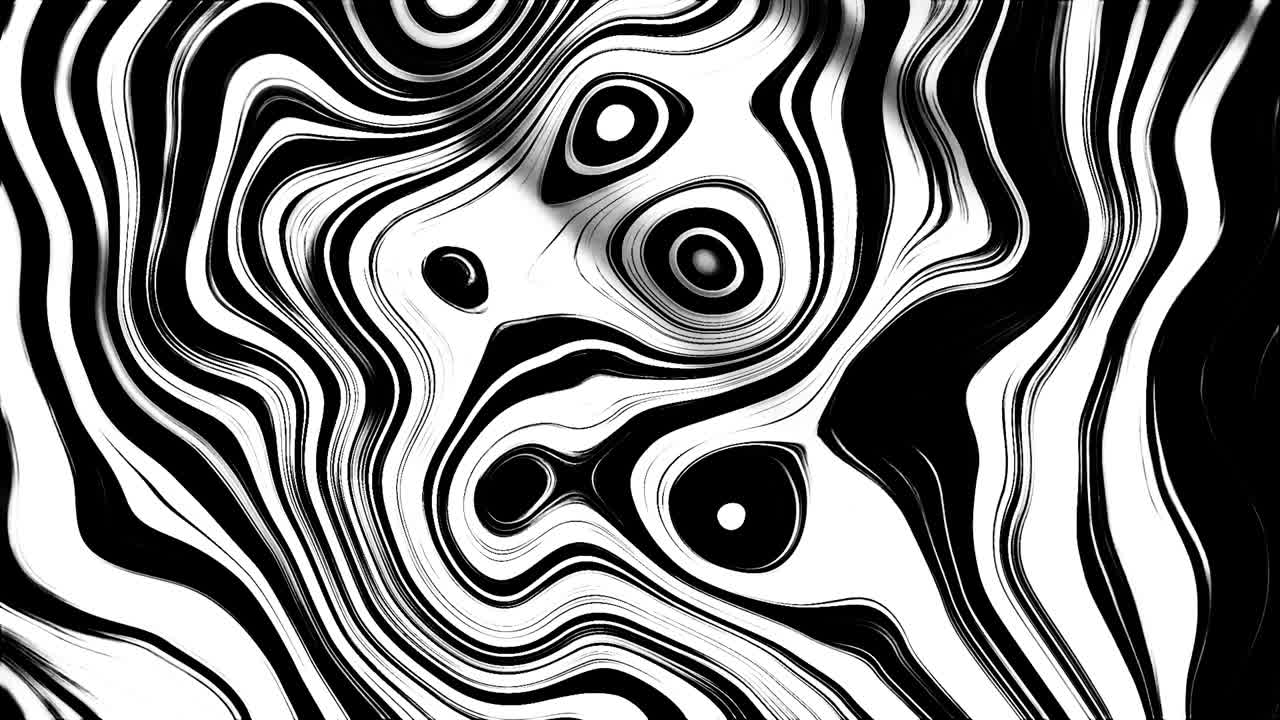 patrón de remolino abstracto en blanco y negro
