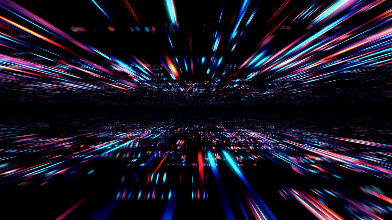 Fondo abstracto futurista en 3D