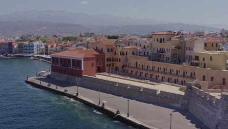 Aerial---Old-town-of-Chania-Greece