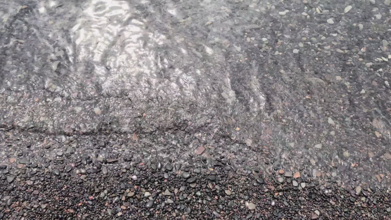 조용한 레이크 타호 해안선