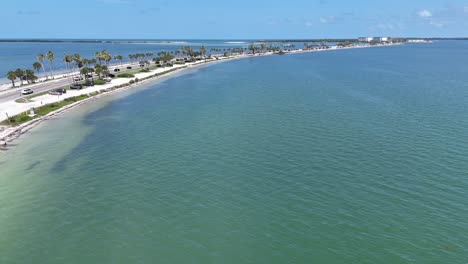 gulf of mexico waters near dunedin florida, clear and calm waves