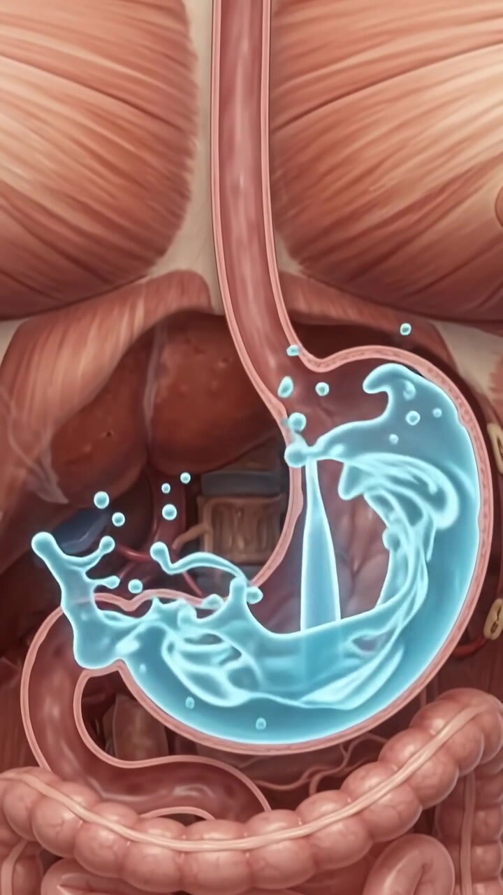 Medical Animation of Human Digestion Process