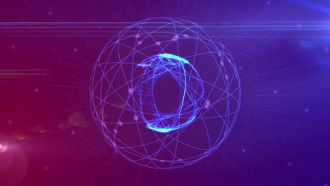 extraña bola de esfera eléctrica cibernética