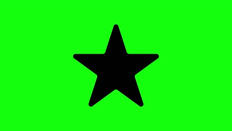 8 animaciones premio de calificación de estrella negra mejor icono pantalla verde evaluación del hotel llave de croma