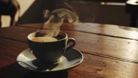 coffee with an elephant view