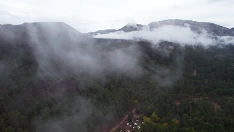 Aerial-descending-shot-of-the-ibradi-akseki-mountain-range-in-Istanbul