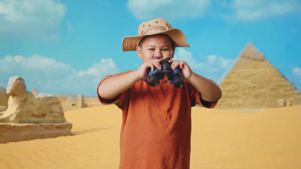 A Boy Explorer in Egypt