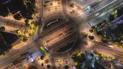 timelapse manacar street in mexico