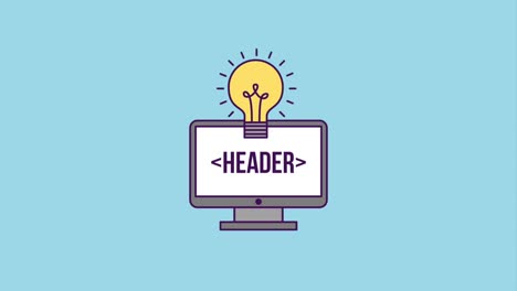 html header and body elements