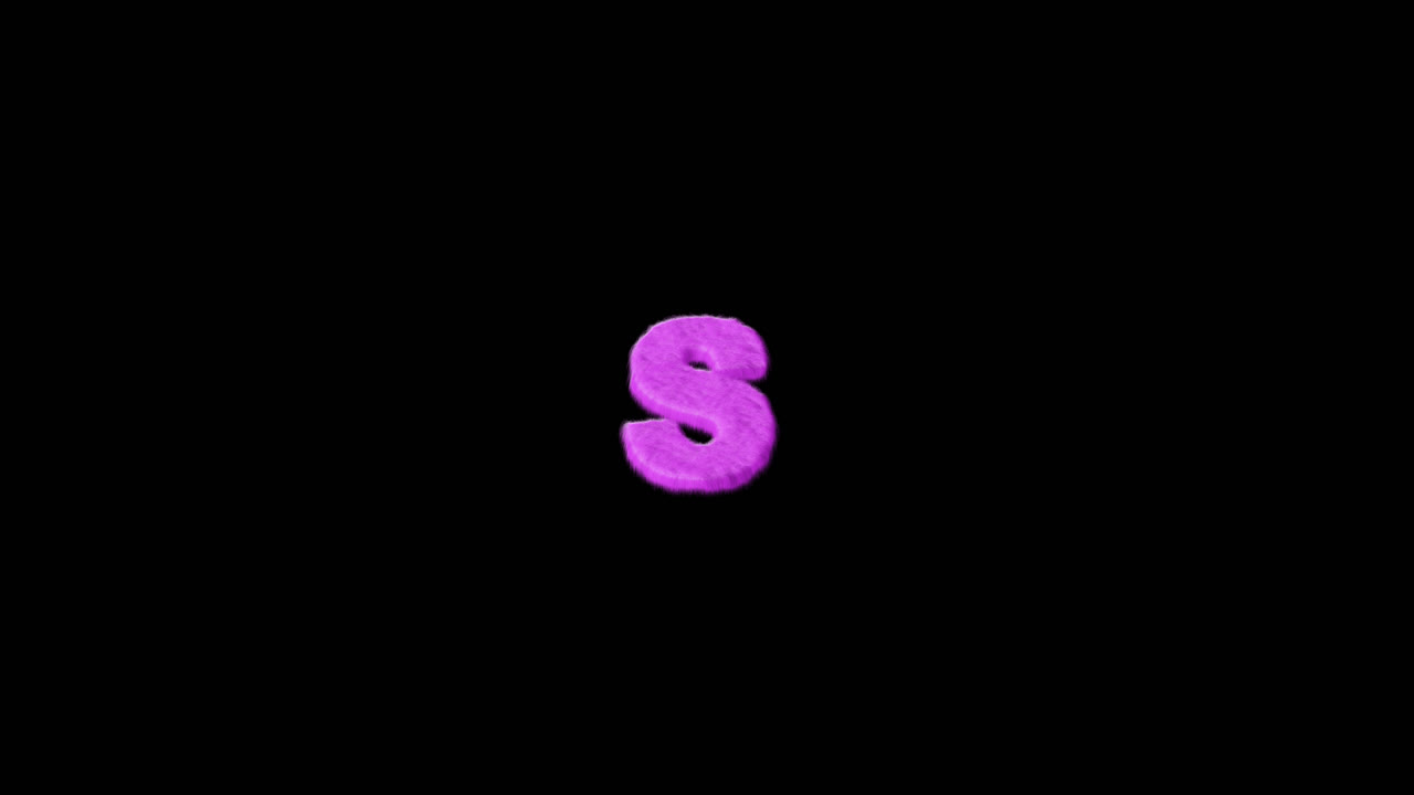 Lettera S su Alpha