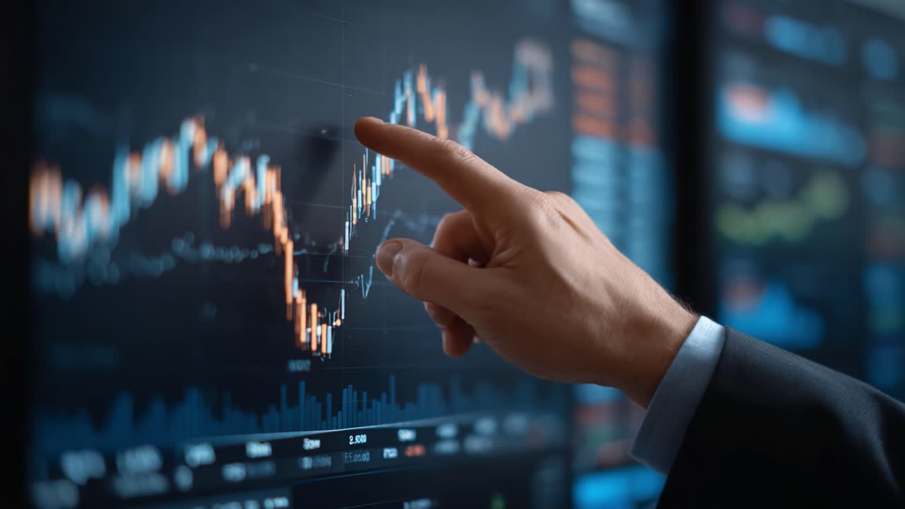 Analyzing Financial Data Trends: A Close-Up on Stock Market Movement Through Interactive Graphs and Data Visualizations