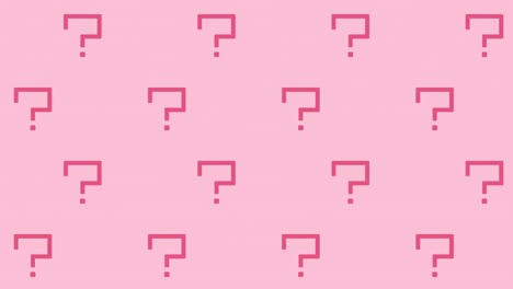 Simple Question Mark Rotating Background