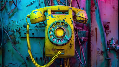 ai telefoni rotativi retro