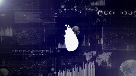 Unternehmenshintergrund-Des-Landes-Sri-Lanka-Mit-Abstrakten-Elementen-Von-Datenanalysediagrammen.-Ich-Zeige-Ein-Technologisches-Video-Zur-Datenanalyse-Mit-Globus,-Wachstum,-Grafiken-Und-Statistischen-Daten-Des-Landes-Sri-Lanka