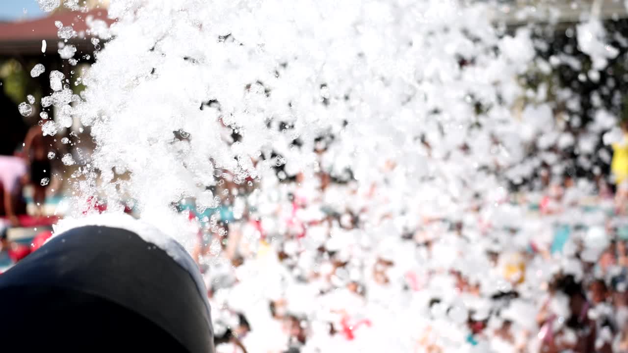 Foam Party with Crowd