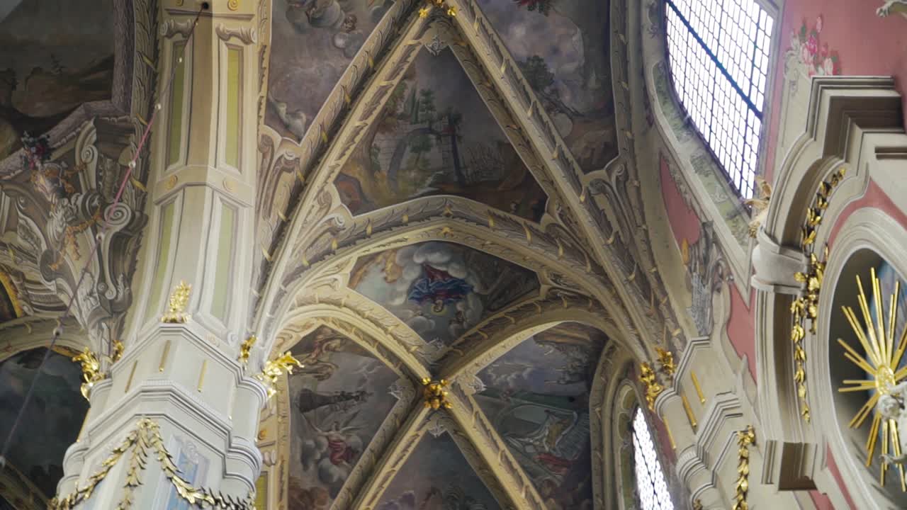 The Interior of the Latin Cathedral