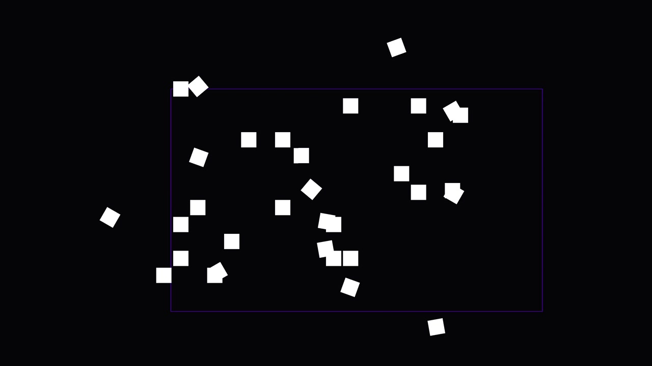 Abstract Motion Graphics Featuring Geometric Shapes and Lines
