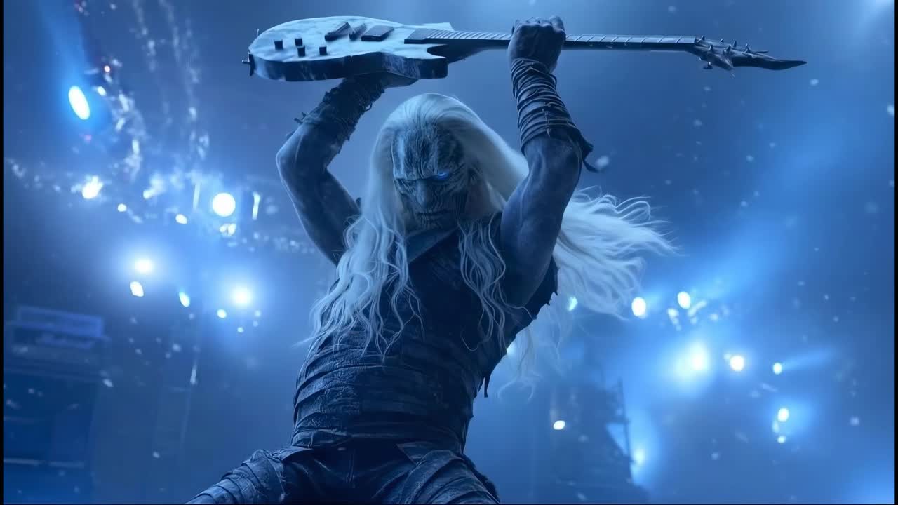 Night King Playing Guitar