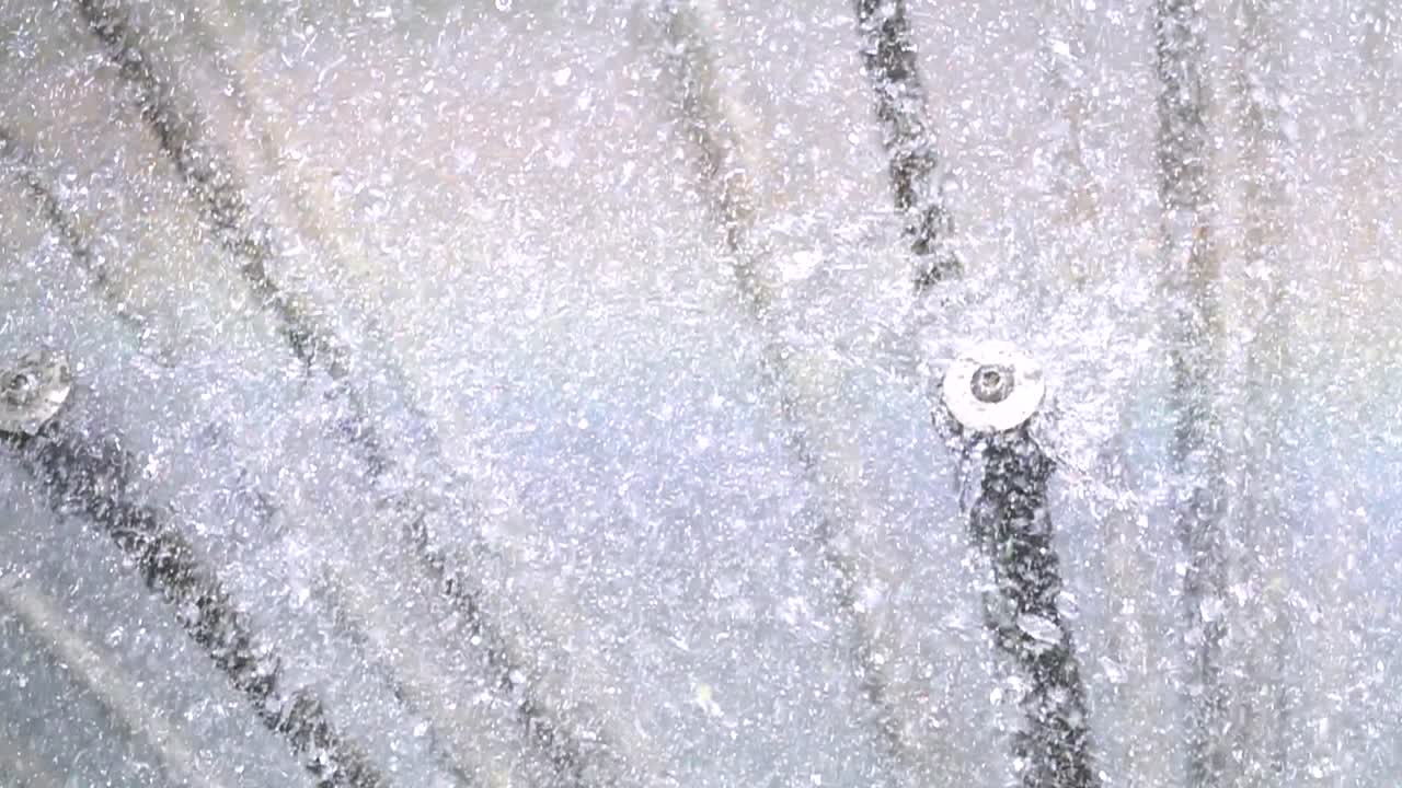 물 분수 스프레이 세부 사항