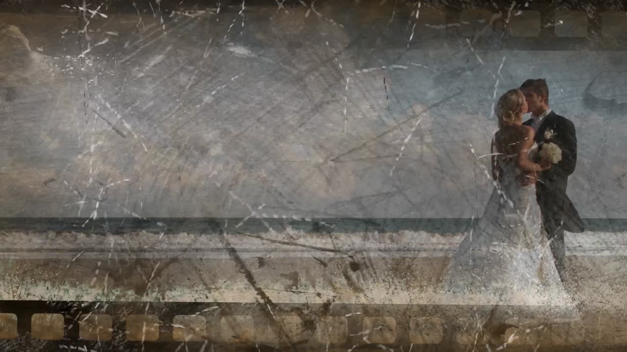 오래된 영화 테이프 비디오