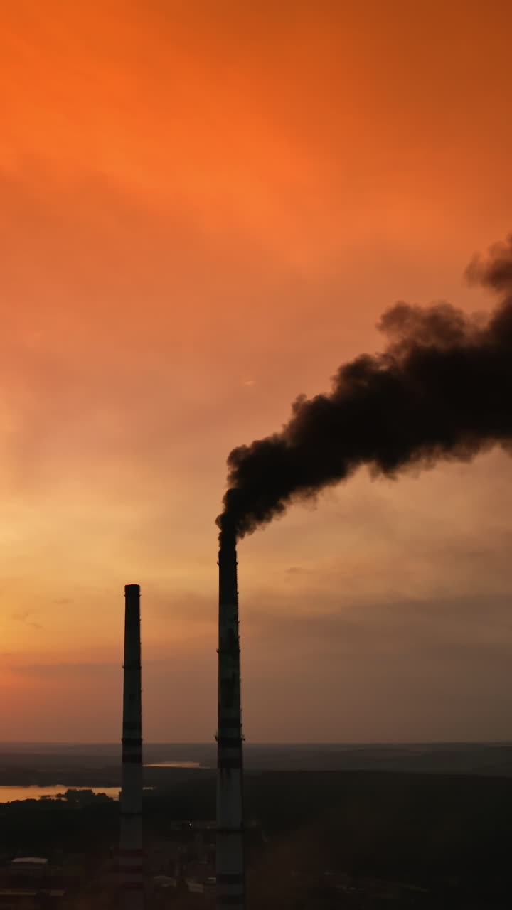 Drone shot flying over facility