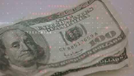 Animation-Der-Bewegten-Datenverarbeitung-über-Banknote