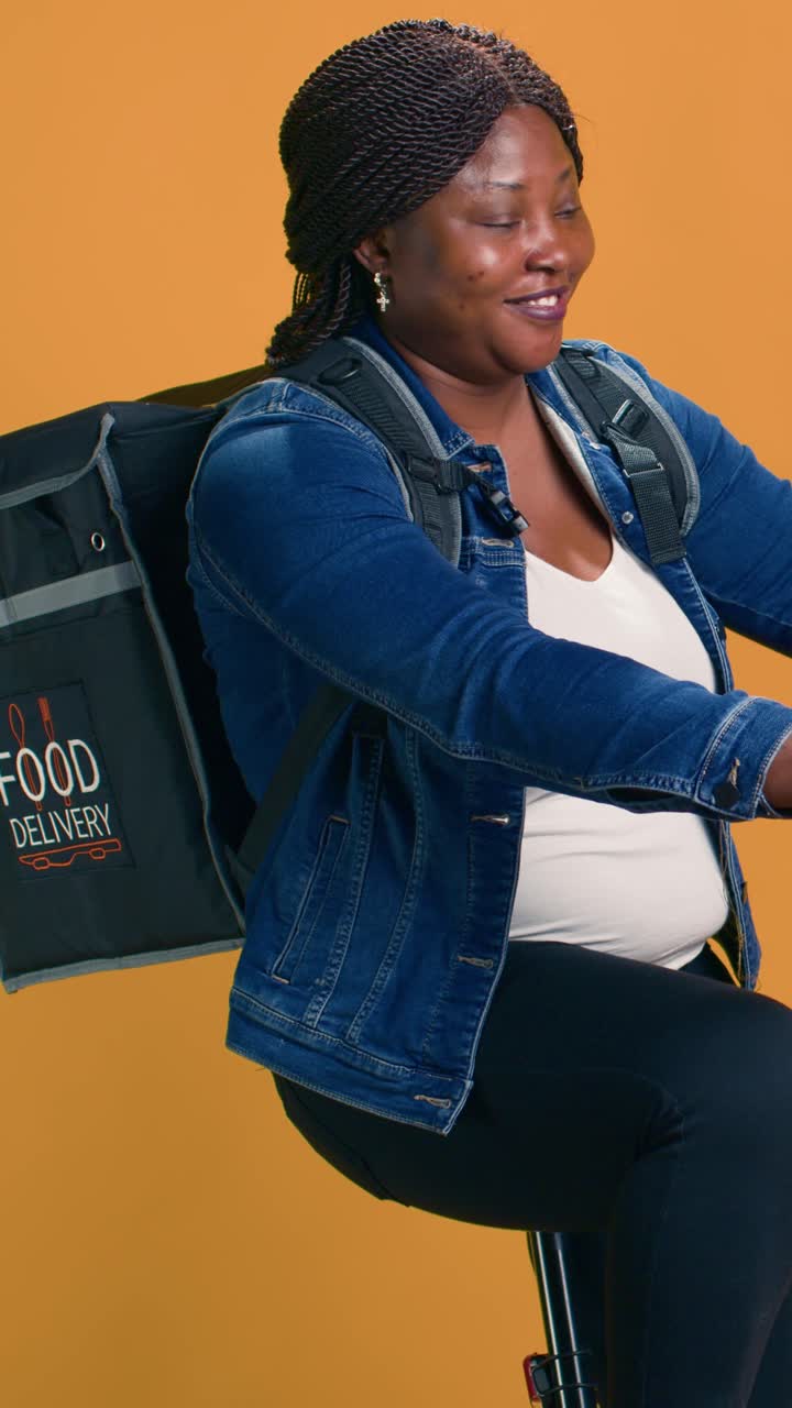 Food Delivery Cyclist
