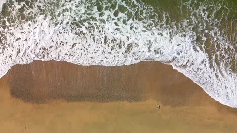 aerial aerial images of malgrat de mar beach on the costa brava fluid and slow movements mataró arenys de mar beaches european tourism