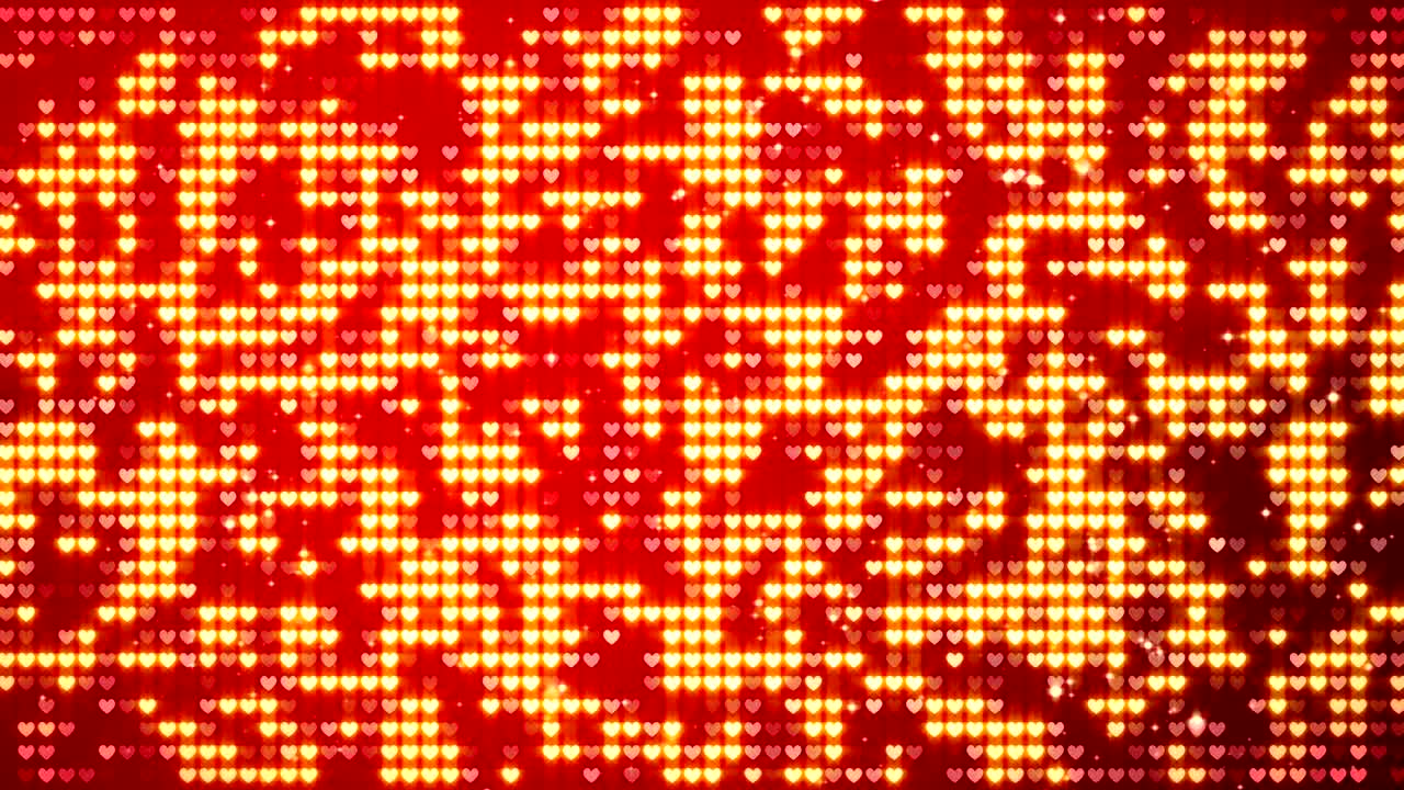 은 심장, 행복한 발렌타인 데이 배경, 3d 렌더링