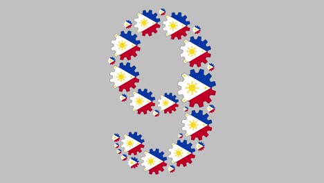 filipino number nine