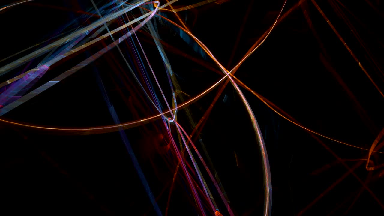 Abstract fractal footage for creative design