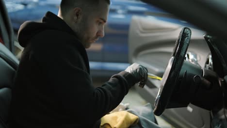 professional car detailing – washing, ceramic coating, and interior cleaning