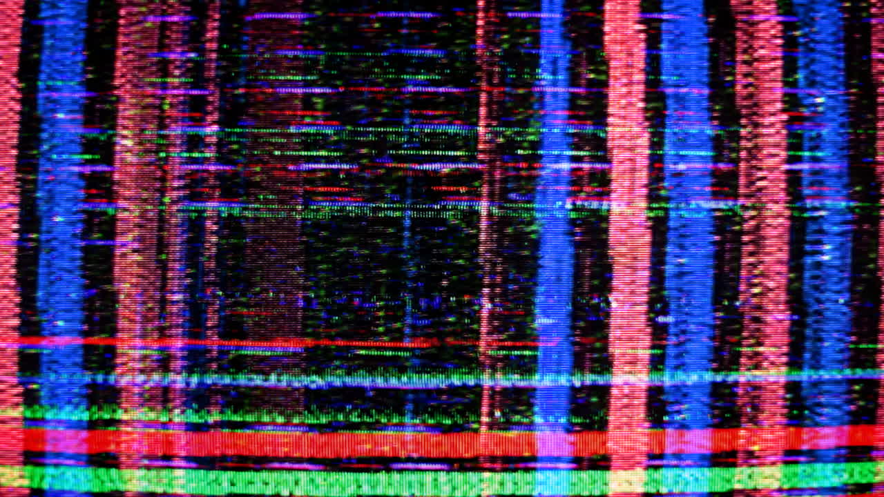 pantalla de tv borrosa 06