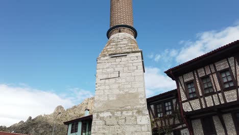 historical mosque in sivrihisar turkey