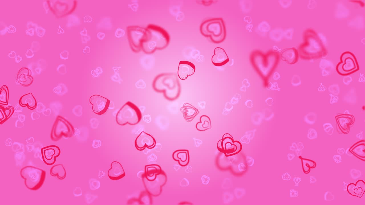 4K 3D Valentine Day Backgrounds motion graphics Green Screen Loop Animation Background.