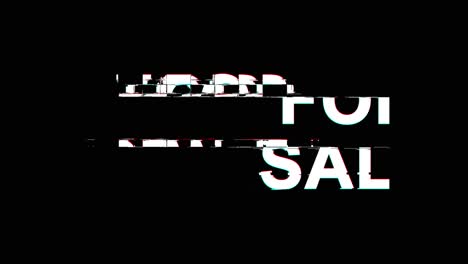 for sale sign