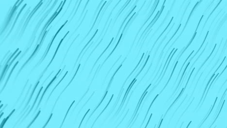 animation of pink lines moving on blue background