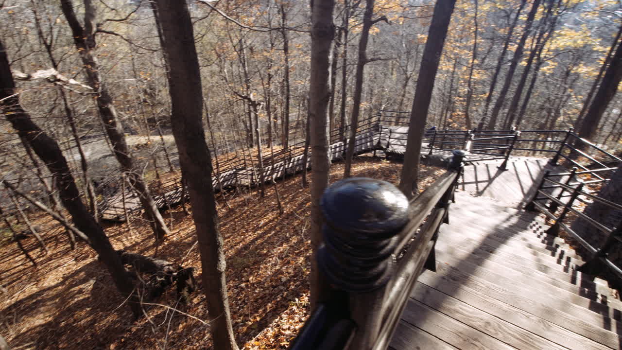 몬트리올,  ⁇ , 캐나다의 가을에 마운트 로 ⁇  주변의 움직이는  ⁇