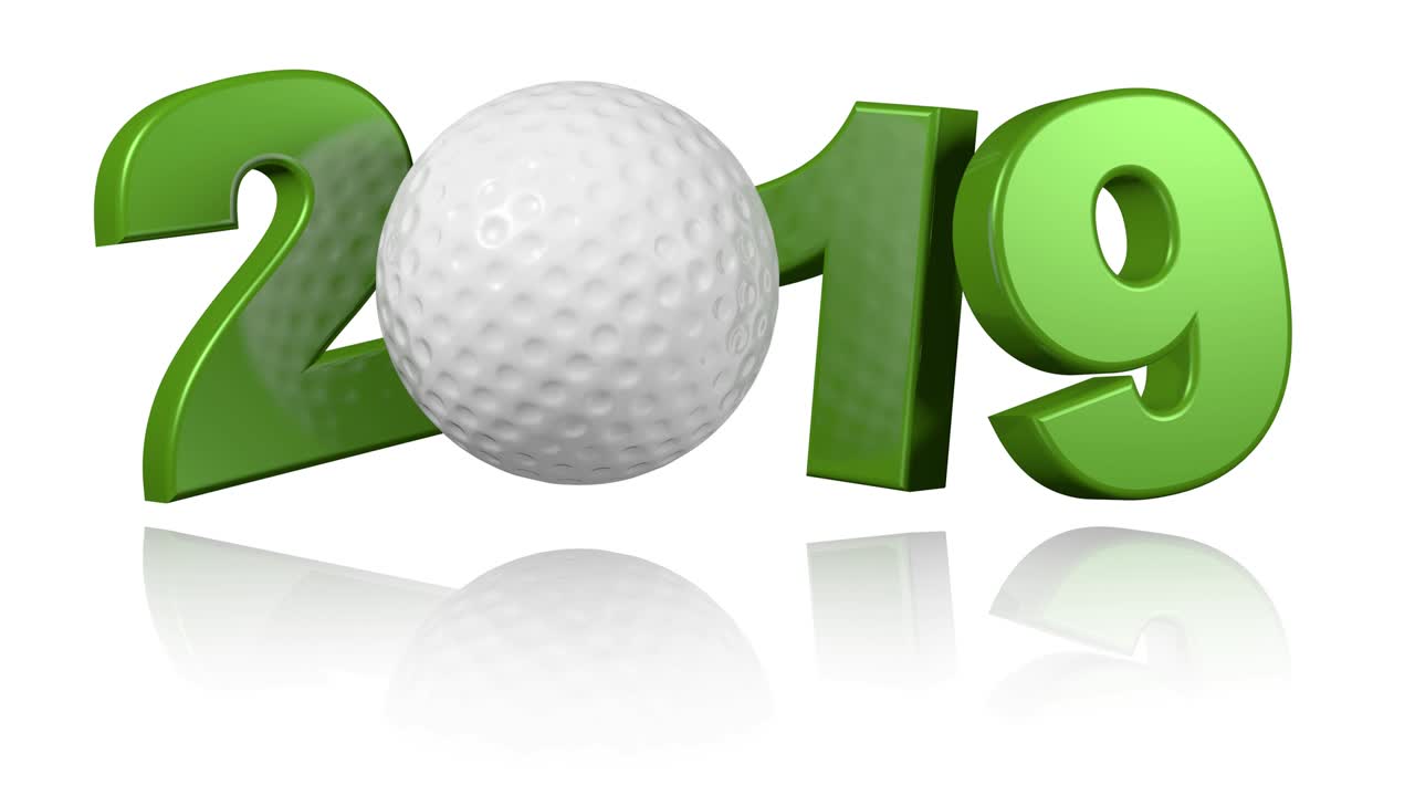 """골프 공 2019: 무한 회전으로 팝업 디자인"""