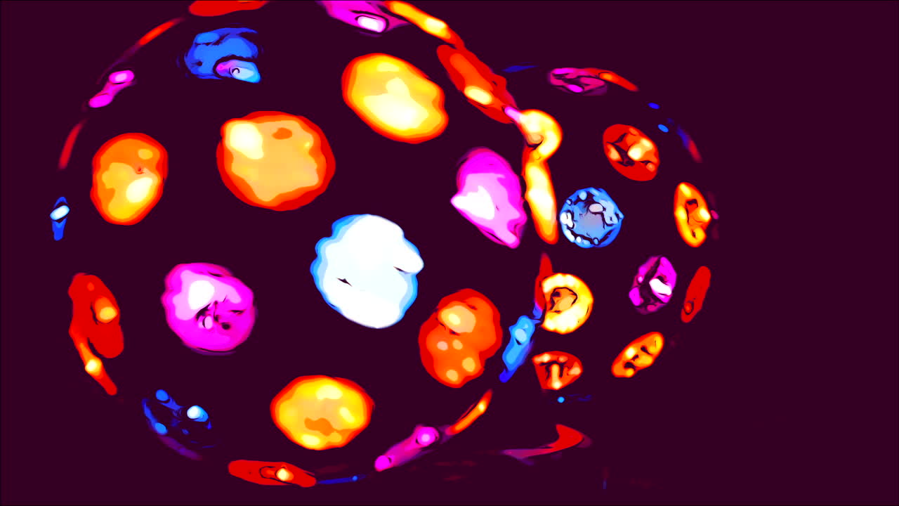 Luce da festa rotante con effetto cartone animato