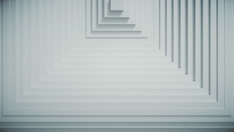 abstract geometric wall design