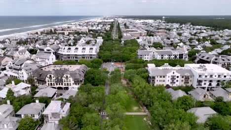 Salida-Aérea-De-Rosemary-Beach-Florida-Capturada-En-5k