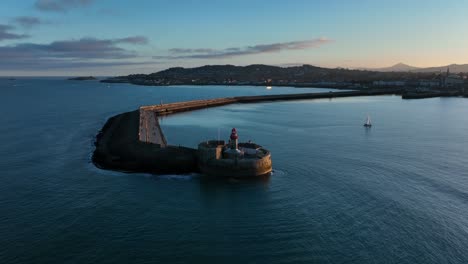 dún laoghaire harbour, dublin, ireland