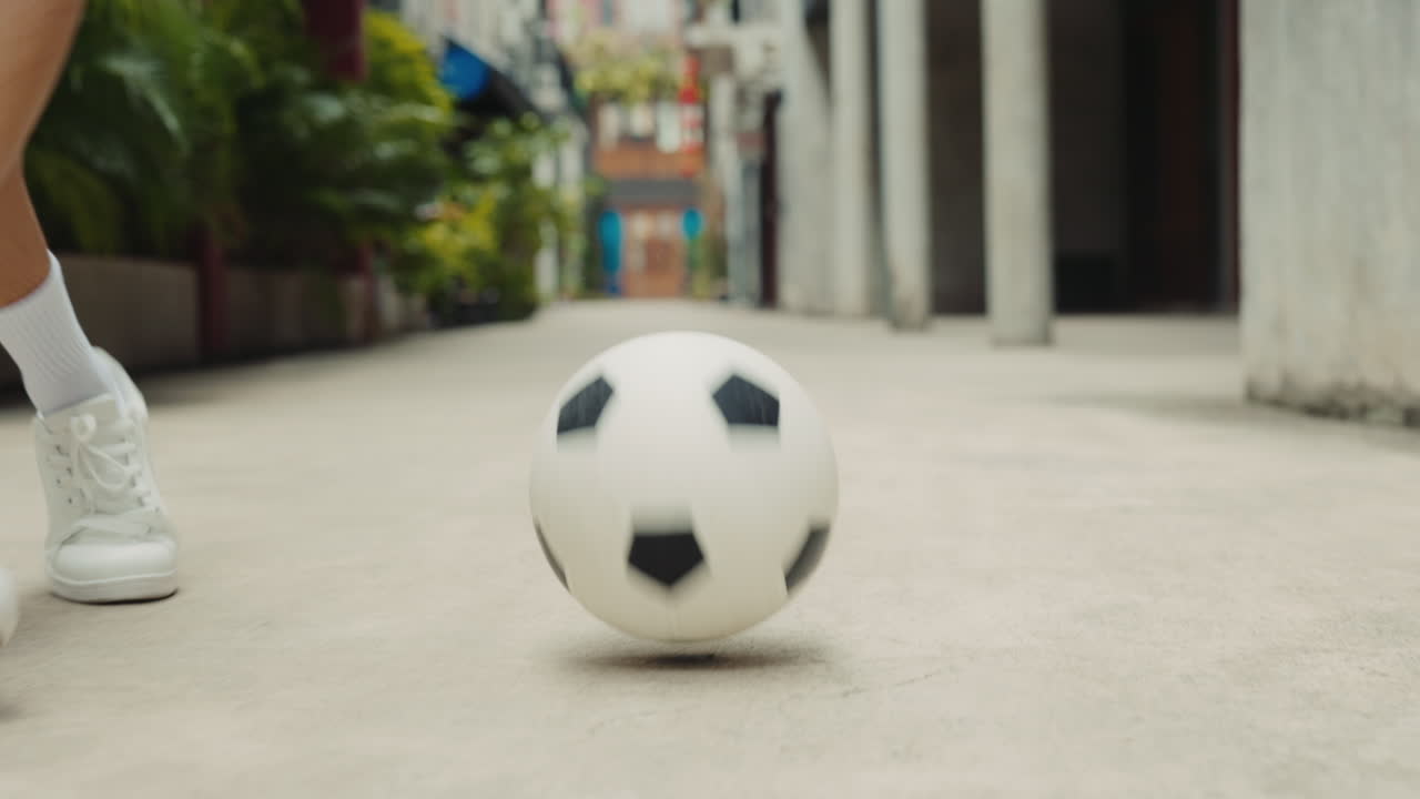 Un pallone da calcio