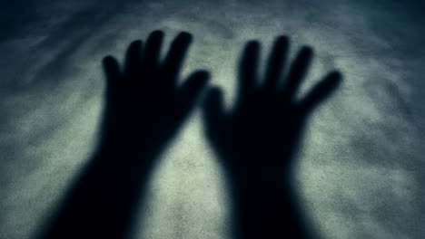 Silhouette of Hands
