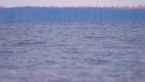 Das-Blaue-Wasser-Des-Sees-Im-Frühling