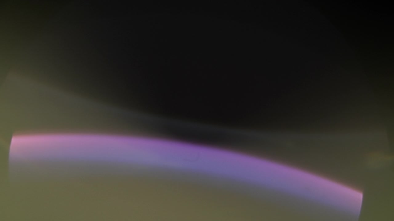 Colorful abstract lens flare overlay in slow motion