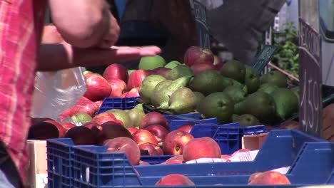 Un-Mercado-De-Agricultores-Francés