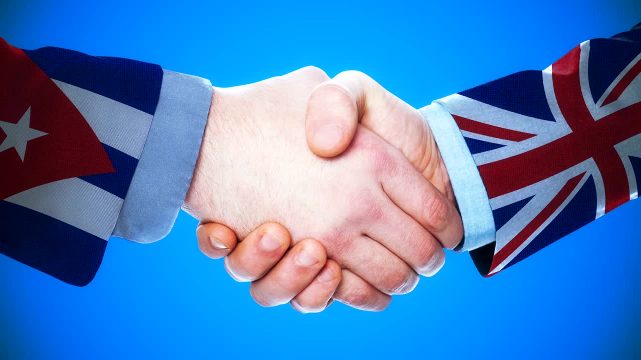 - 쿠바, 영국, 국가 및 정치에 대한 손잡이 컨셉 애니메이션, 매트 채널