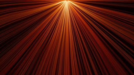 4k fondo abstracto con brillante rayo de luz dorado ondulación con efecto de turbulencia suave bucle sin costuras. fondo abstracto patrón psicodélico movimiento turbulento ondulado de rayo de luz naranja dorado.